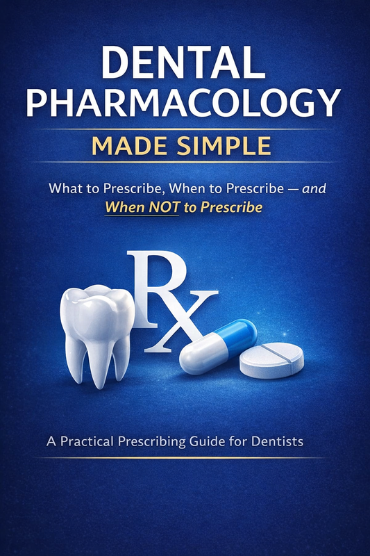 Dental Pharmacology Made Simple™  What to Prescribe, When to Prescribe — and When NOT to Prescribe